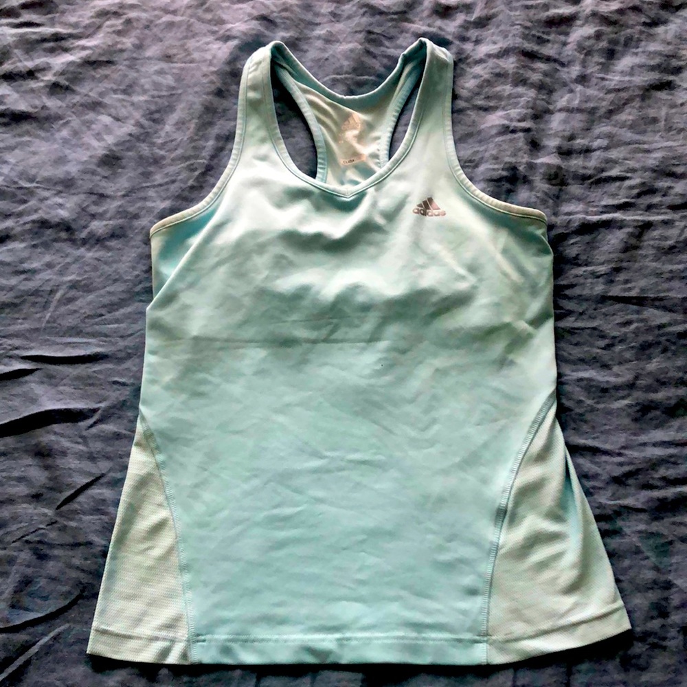 Active tank by Adidas light blue size Medium